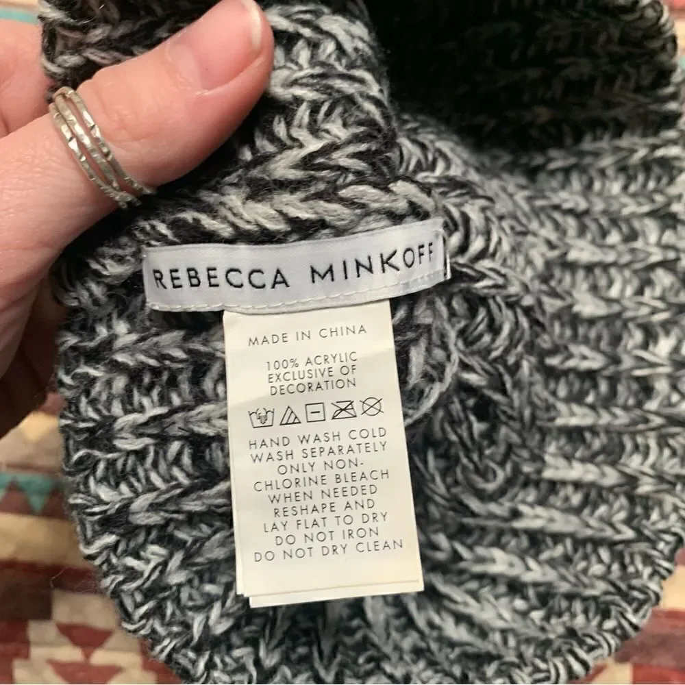 Rebecca Minkoff Pom Pom Beanie